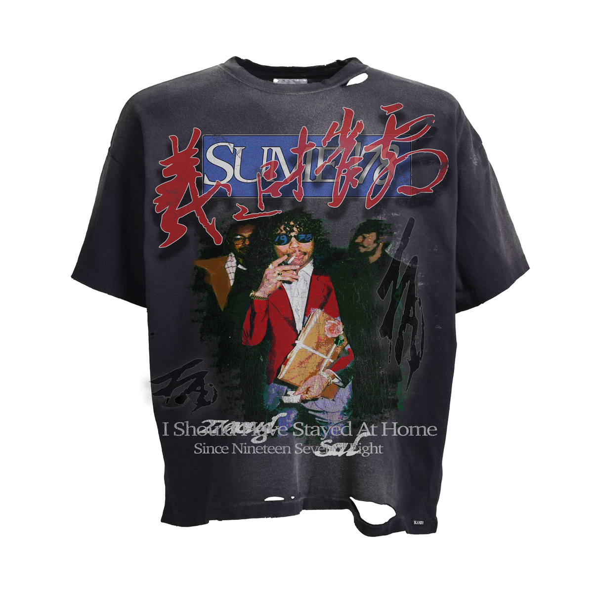 Sumé | Korea Tee - Black Wash