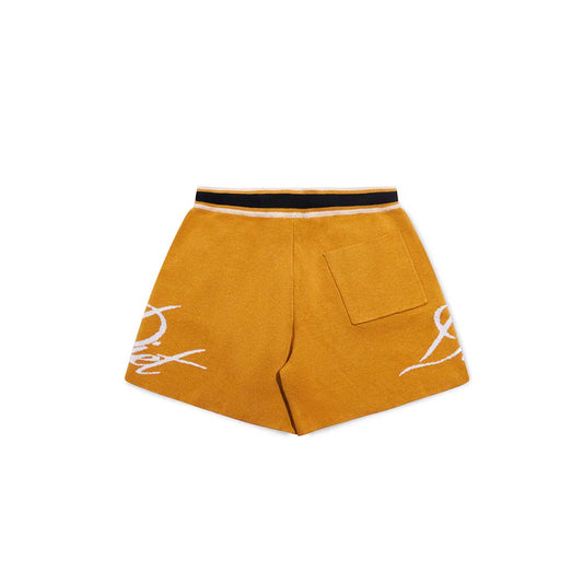 diet-starts-monday-knitted-script-shorts-yellow-6-rings-clothing