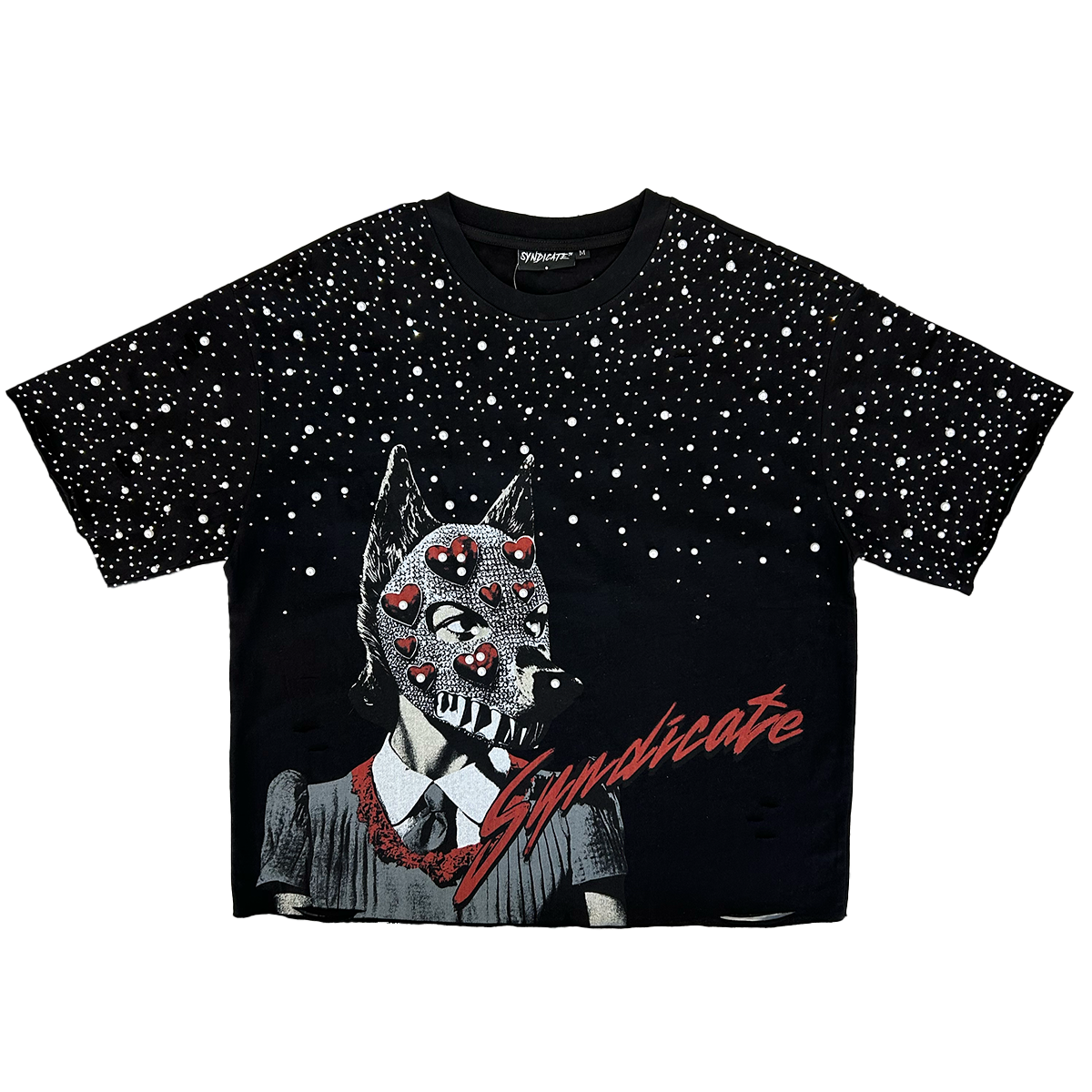 the-syndicate-masque-rhinestone-pearl-tee-black-6-rings-clothing