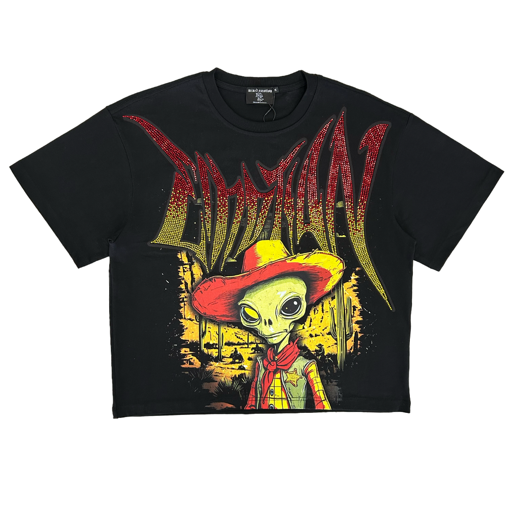 mixed-emotion-ranger-rhinestone-alien-cowboy-tee-black-6-rings-clothing