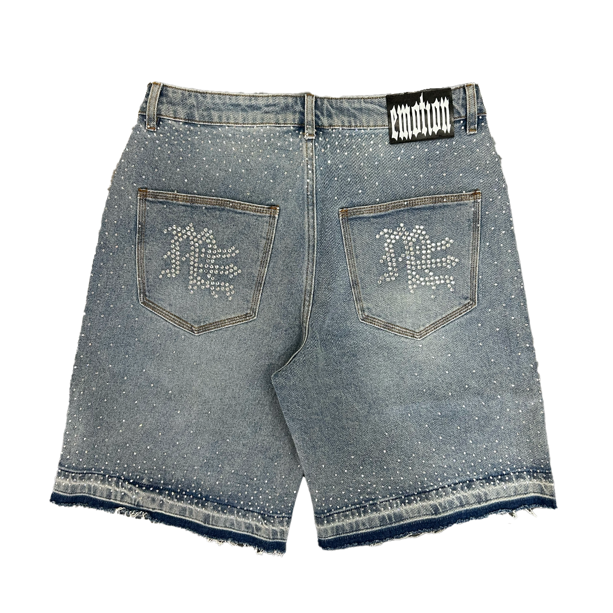mixed-emotion-me-rhinestone-shorts-blue-denim-6-rings-clothing