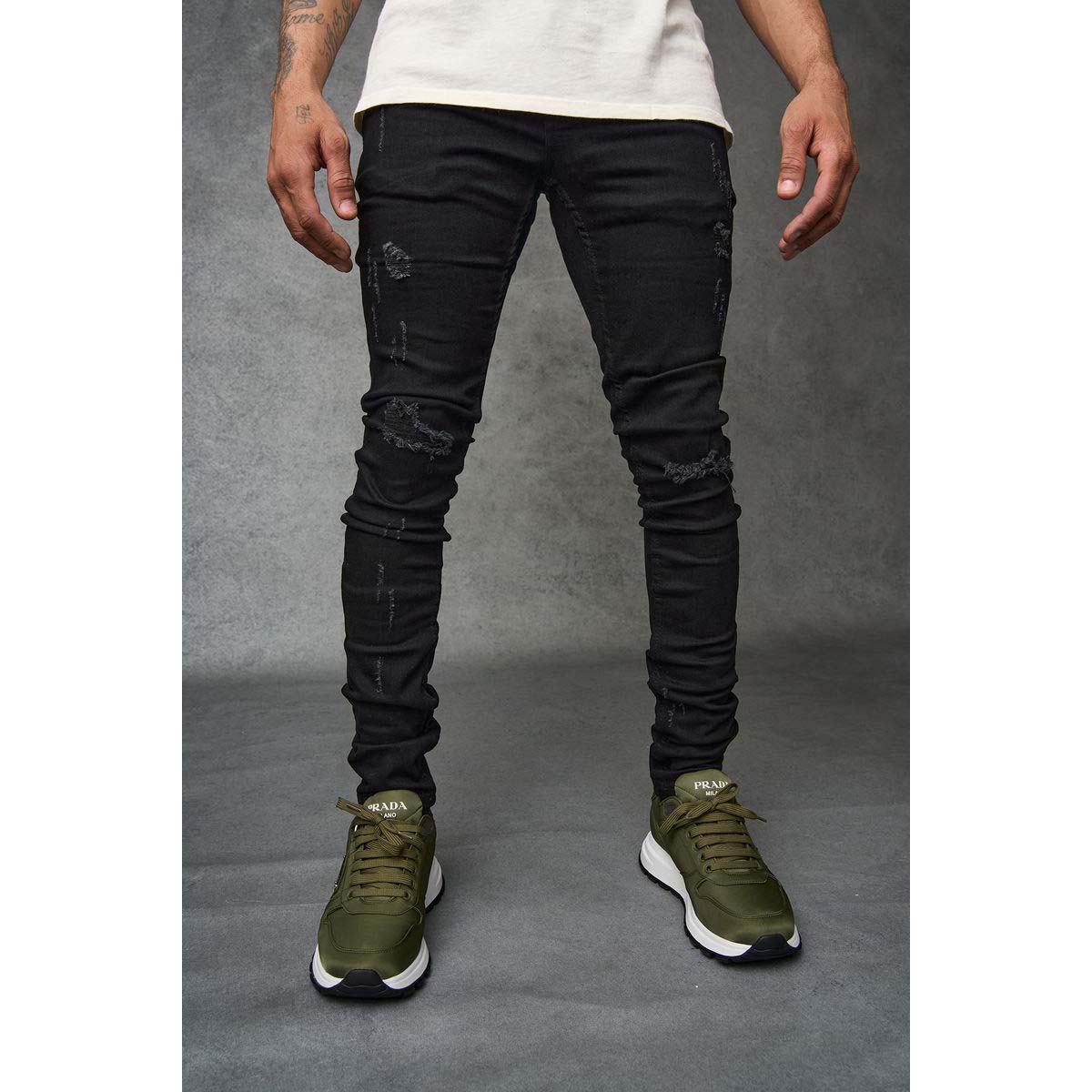 Serenede Midnight Black Jeans — 6 Rings Boutique