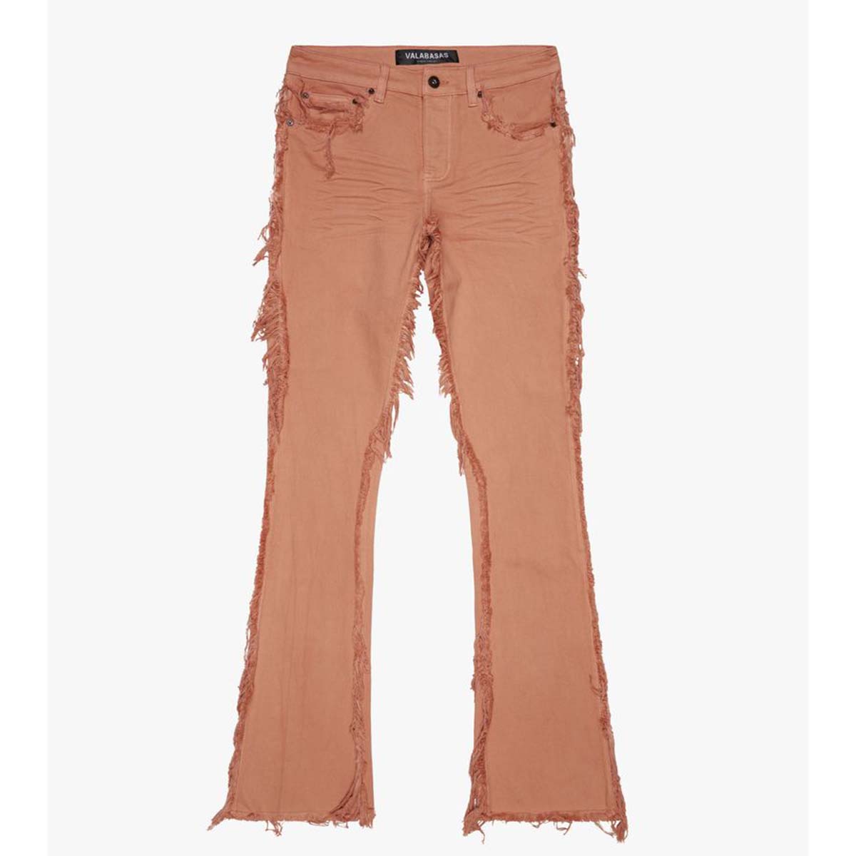 valabasas-skyline-peach-stacked-flare-jean-6-rings-clothing