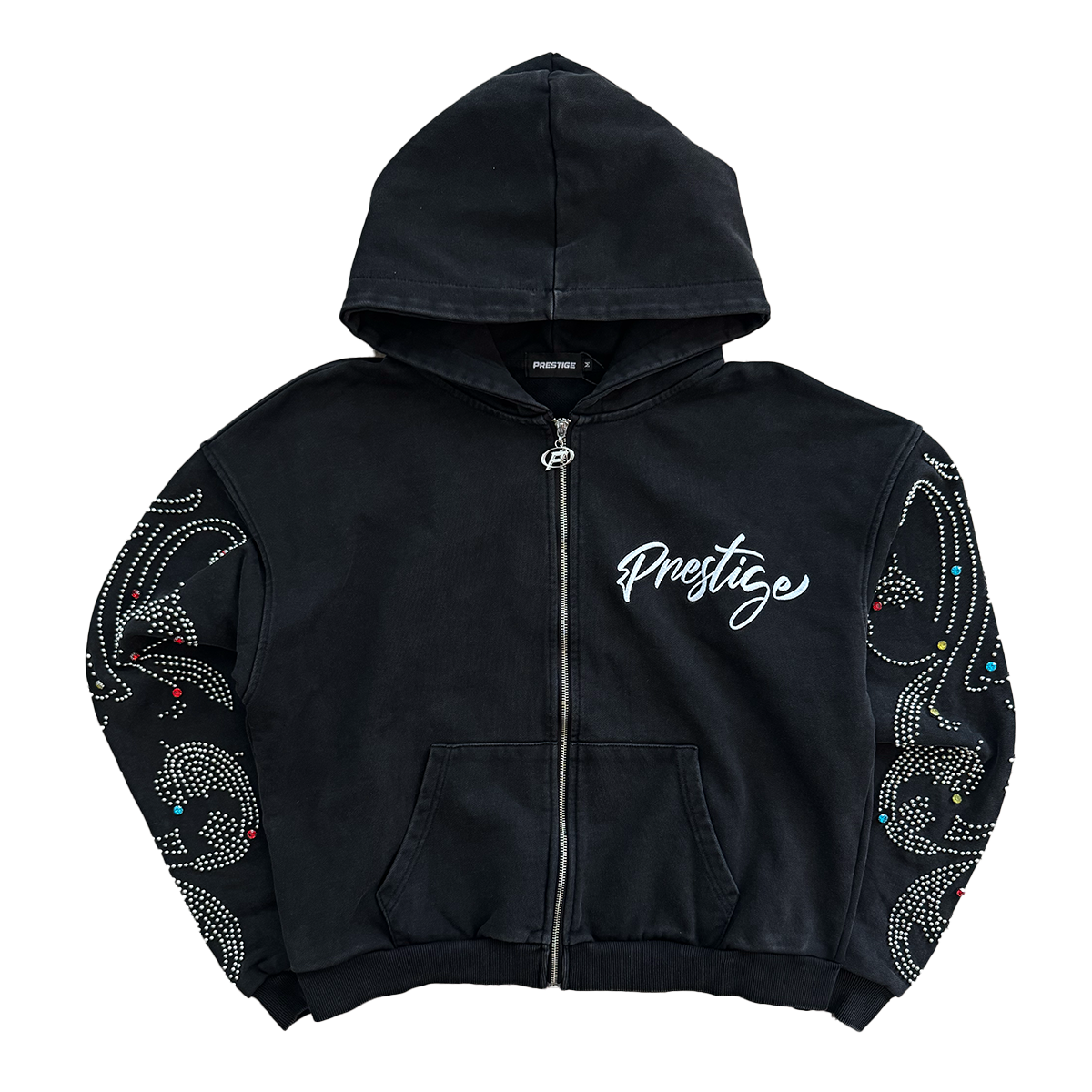 prestige-collection-monarch-hoodie-vintage-black-6-rings-clothing