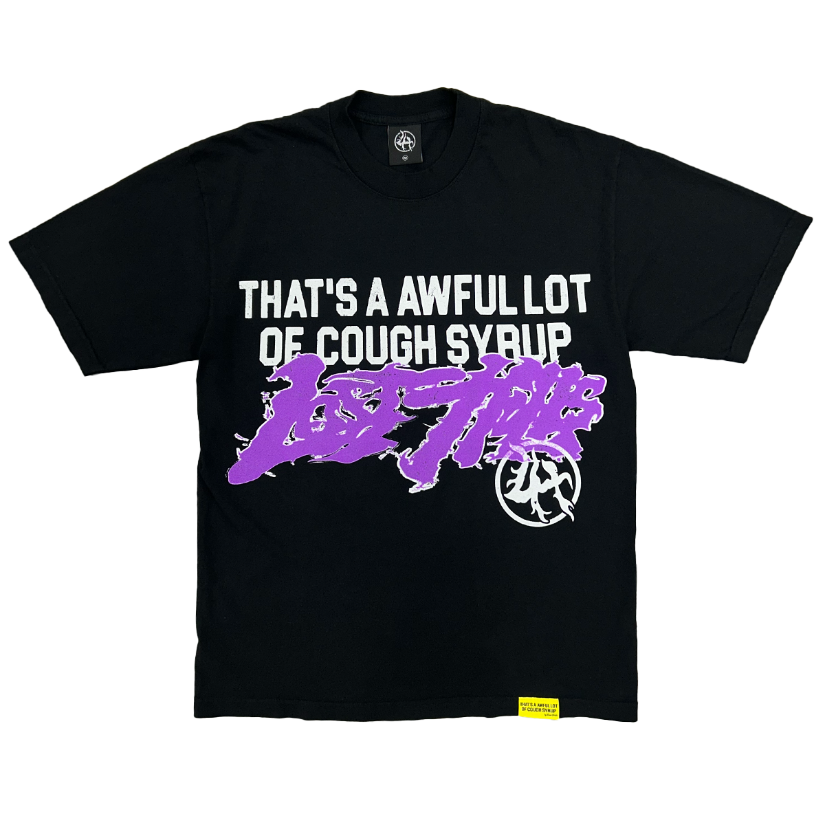lost-in-the-hills-x-awful-lot-of-cough-syrup-purple-stamp-tee-black-6-rings-clothing