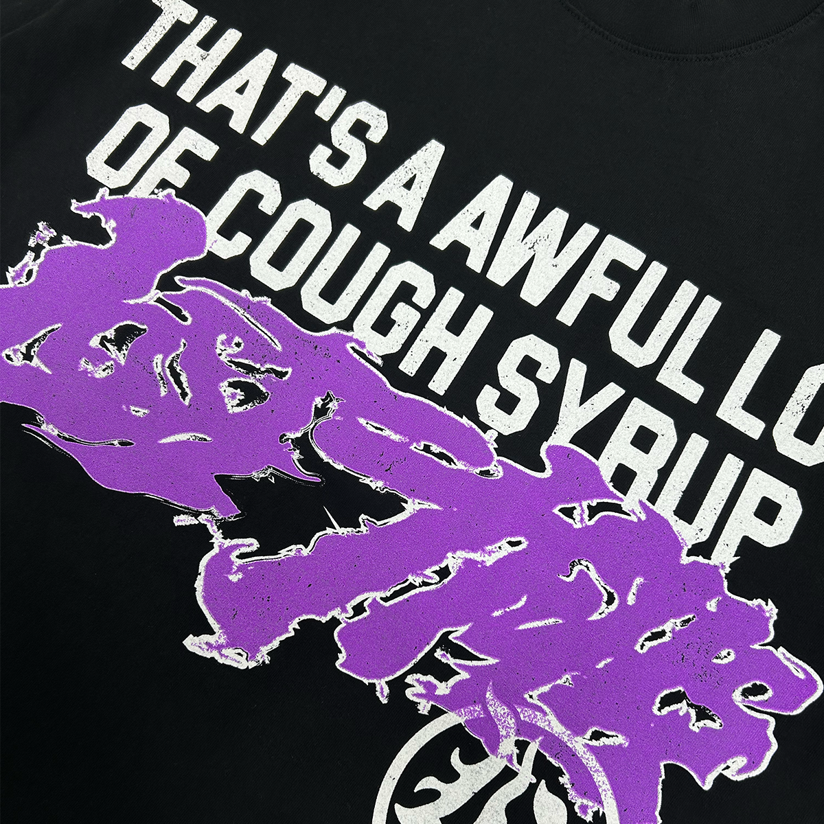 lost-in-the-hills-x-awful-lot-of-cough-syrup-purple-stamp-tee-black-6-rings-clothing