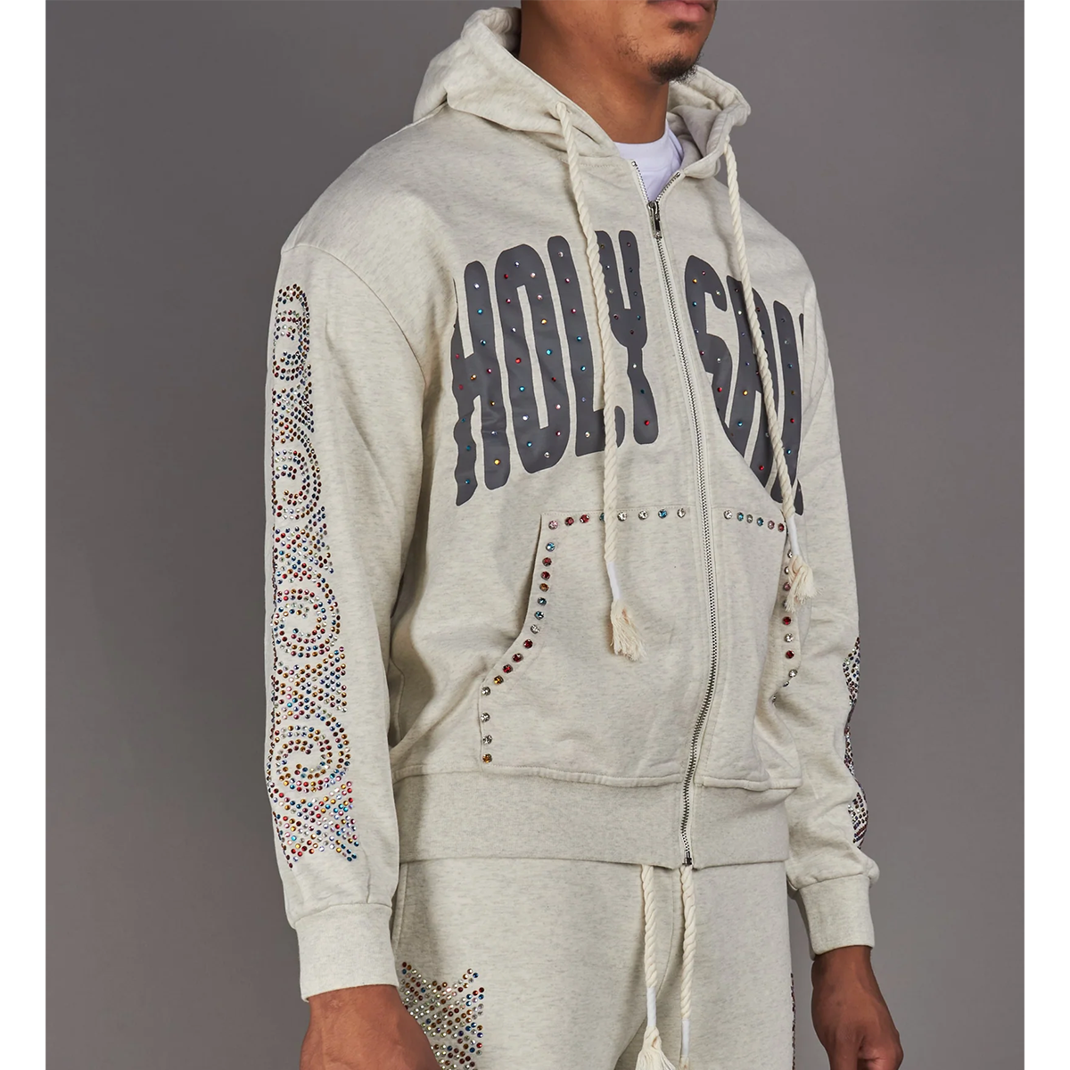 Politics | Holy Saint Hoodie - Oatmeal