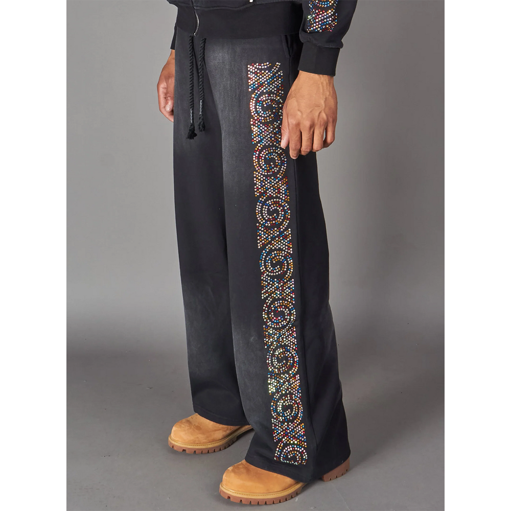 politics-holy-saint-rhinestone-sweatpants-black-sunfade-6-rings-clothing