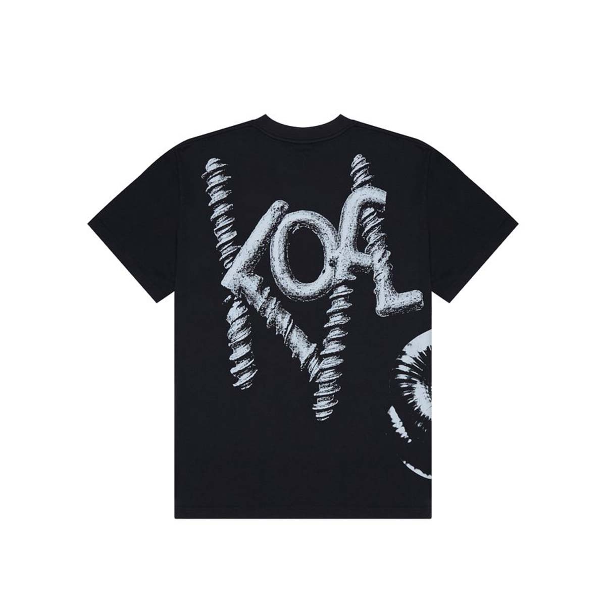 KOFL Spiral Over Sized Box S/S Tee- Limo Black — 6 Rings Boutique