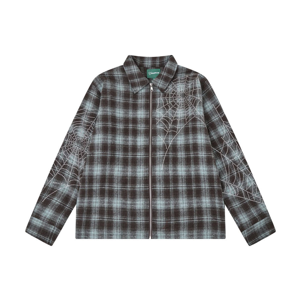 campus-broken-web-flannel-jacket-blue-6-rings-clothing