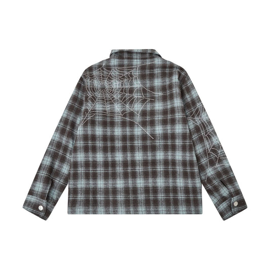 campus-broken-web-flannel-jacket-blue-6-rings-clothing