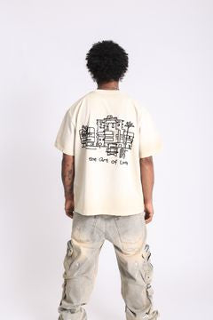 Element of Art Elements Resort Doodle Tee-Brown — 6 Rings Boutique