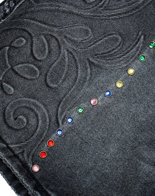 Free Refills | Cathedral Jorts - Black