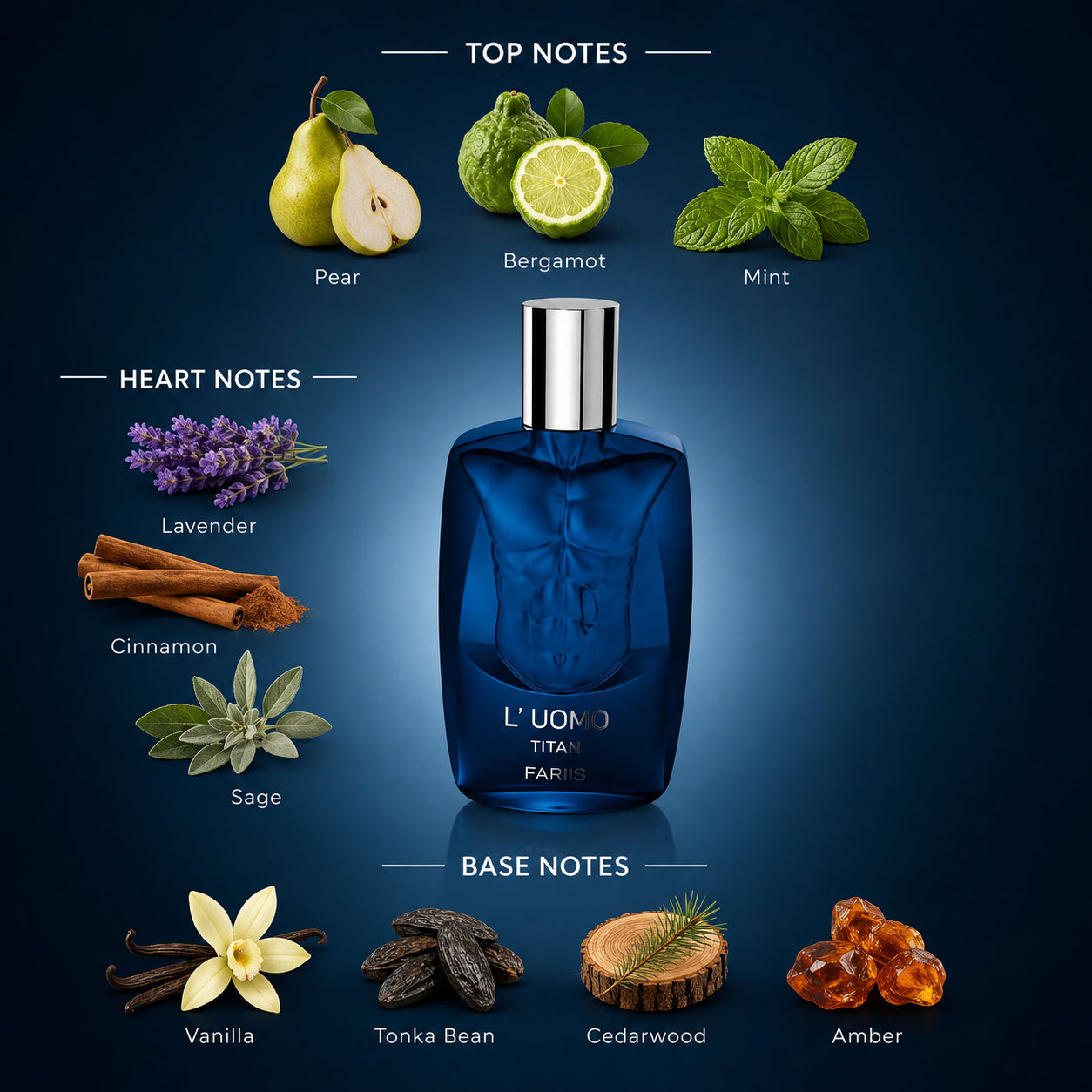 Fariis L'uomo Titan 100ML