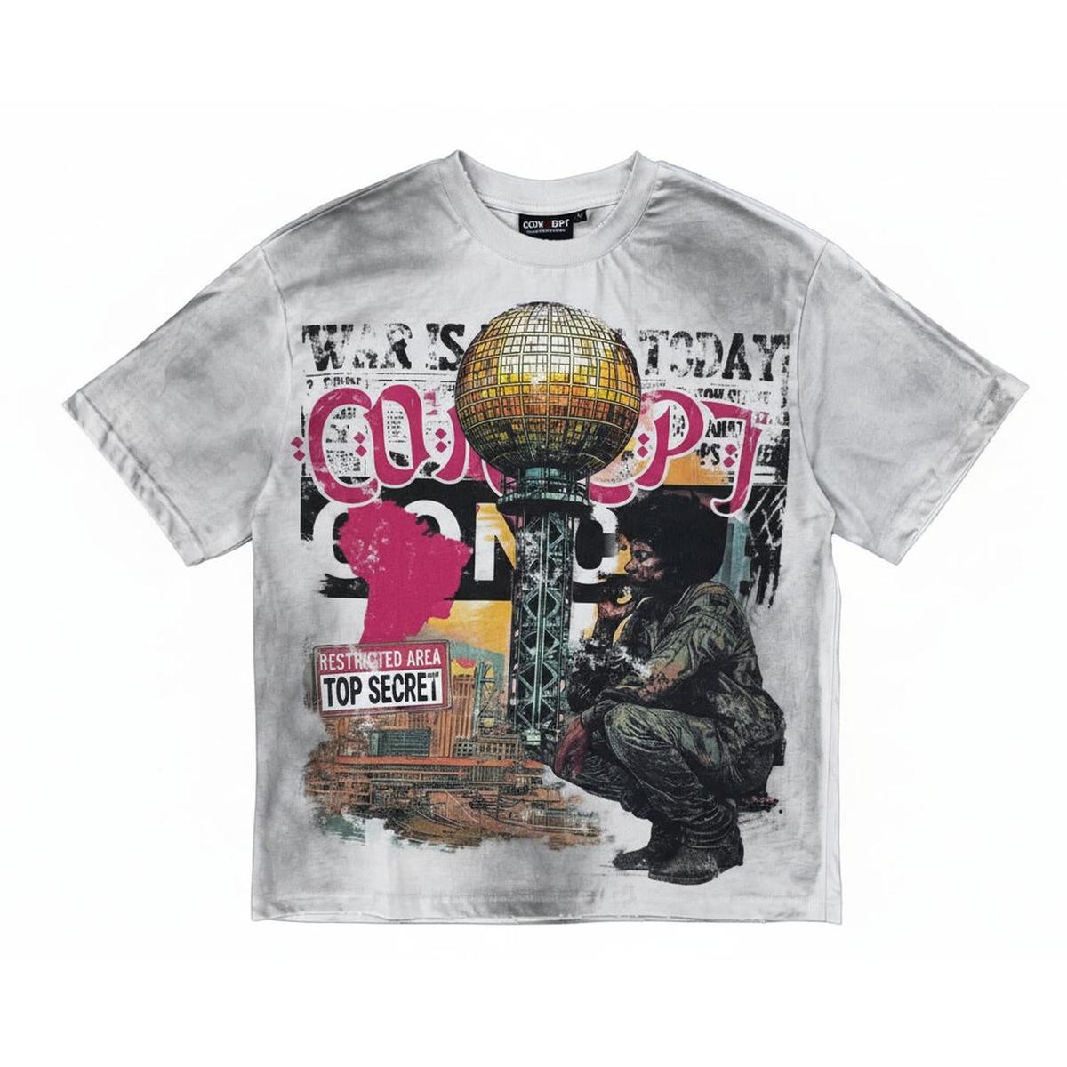 Concept LA | Agent Tee - White Wash