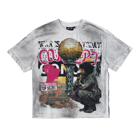 Concept LA | Agent Tee - White Wash