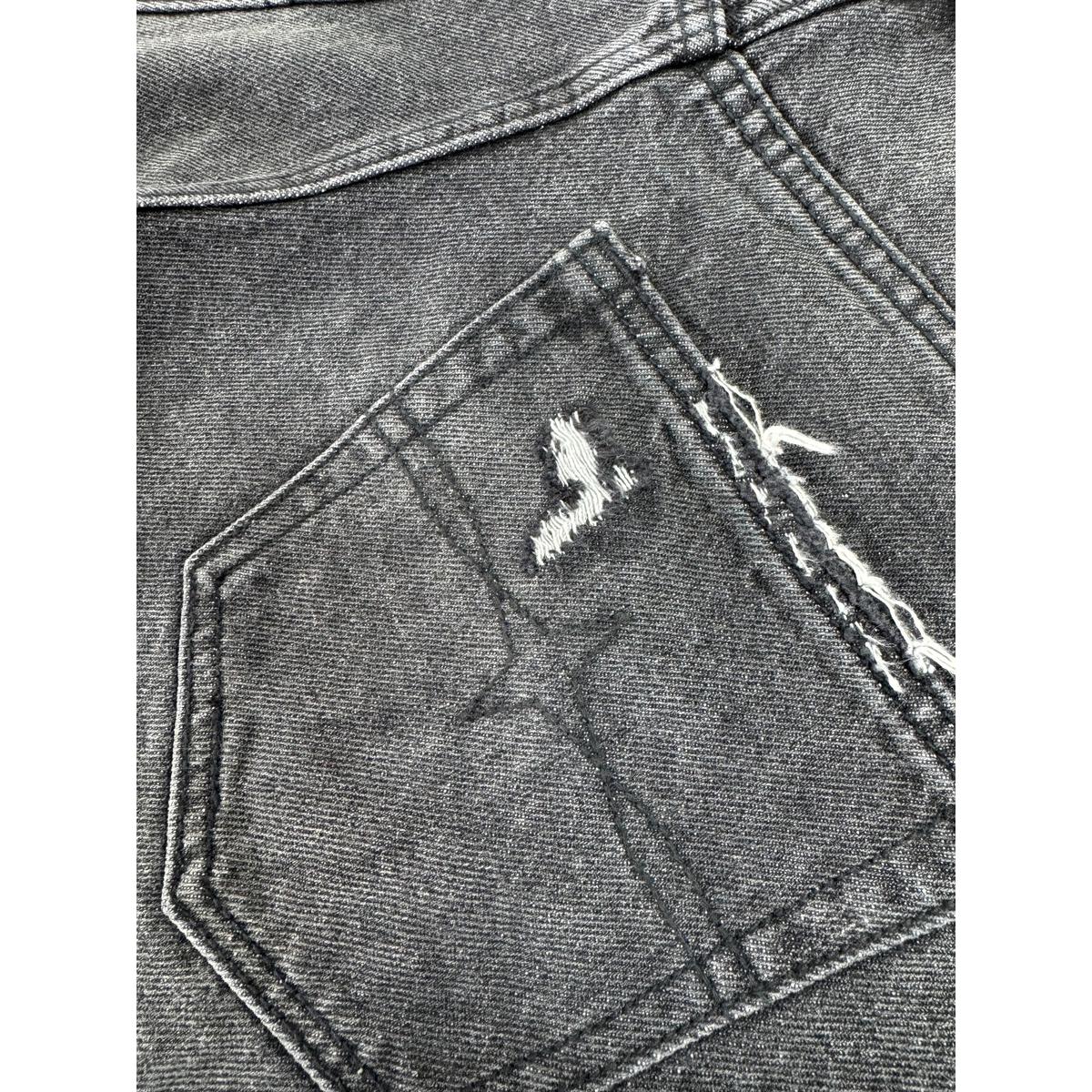 BLDG4 | Pin Boy Jorts - Black Wash