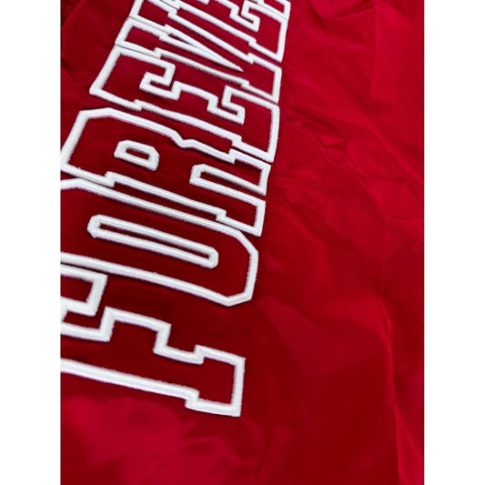 Forever Situated | Nylon Track Pants - Red