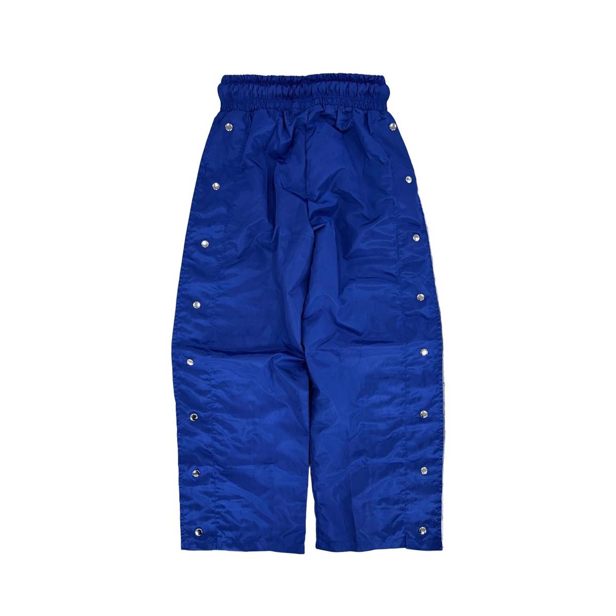 Forever Situated | Nylon Track Pants - Blue
