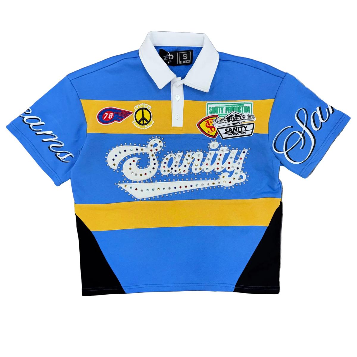 Poltics | Sanity Polo Tee - Blue