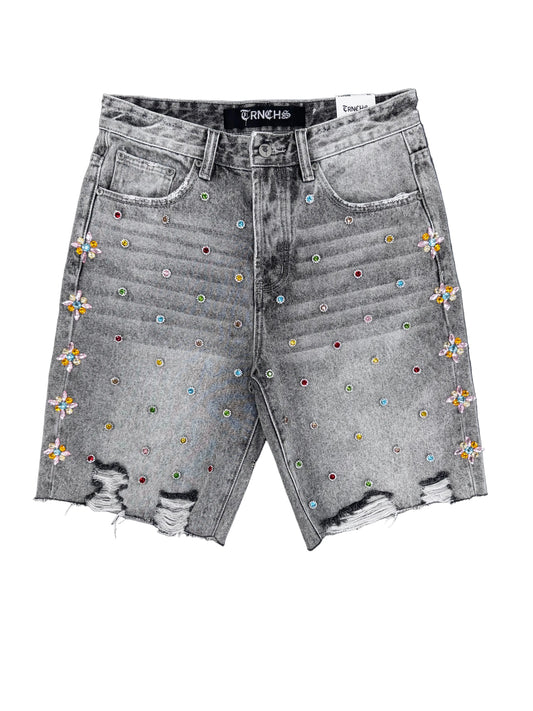 Trnchs | Bounty Jorts - Gray Wash