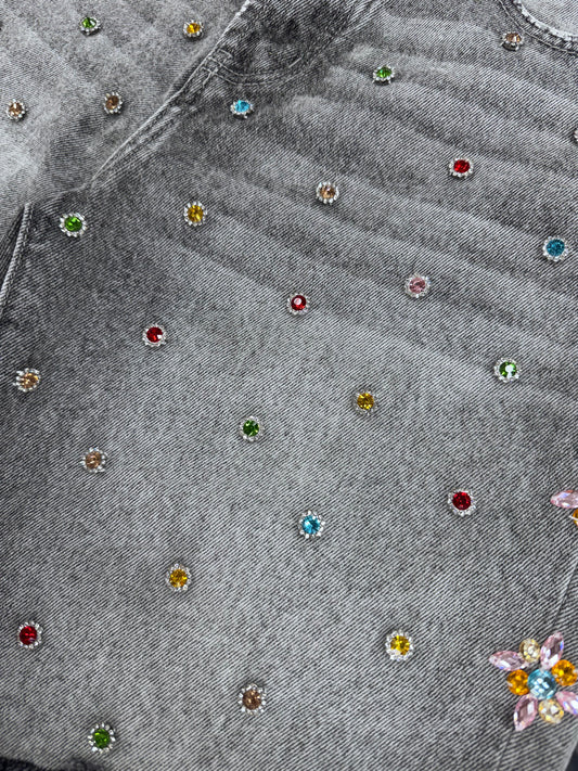 Trnchs | Bounty Jorts - Gray Wash