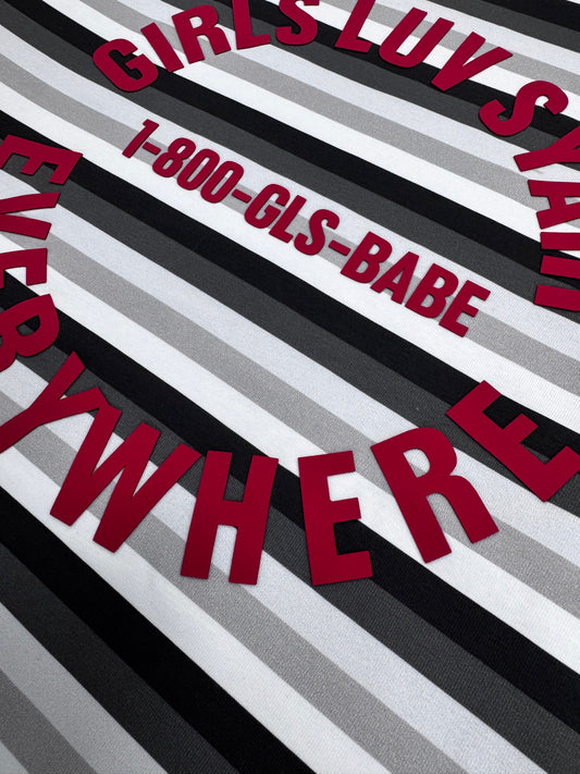 Syair Saihara | 2008 GirlsloveSyair Striped Long Sleeve