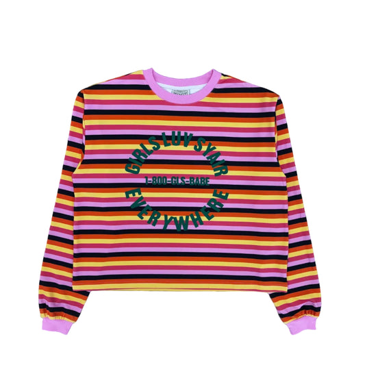 Syair Saihara | 2008 GirlsloveSyair Striped Long Sleeve - Starburst