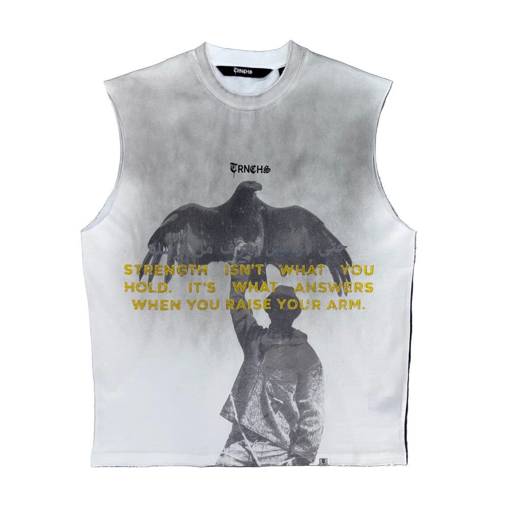 Trnchs | Silent Eagle Cut Off Tee