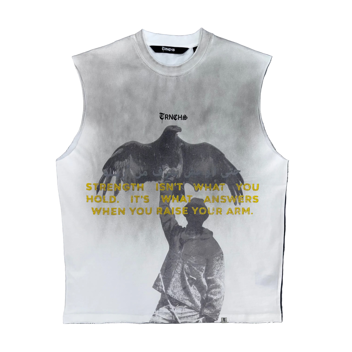 Trnchs | Silent Eagle Cut Off Tee
