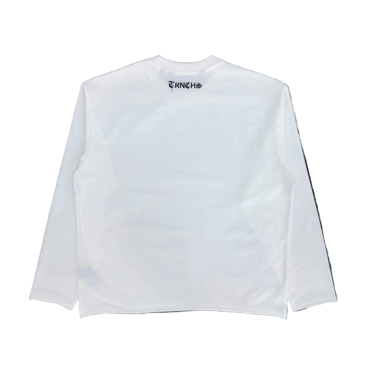Trnchs | Burning Heart Long Sleeve Tee - White