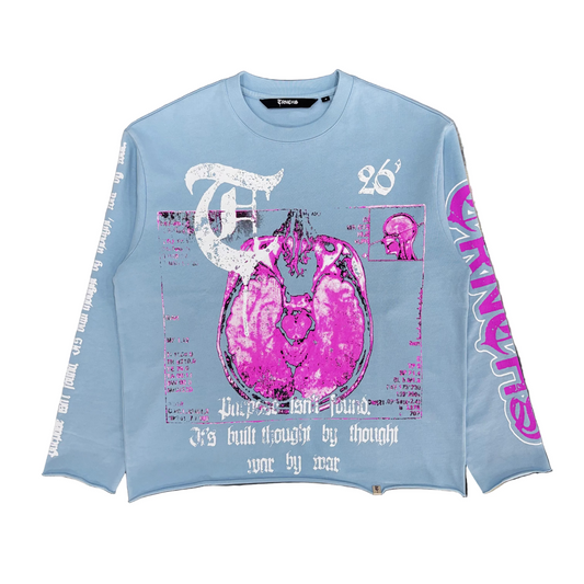 Trnchs | Mindset Long Sleeve Tee - Blue