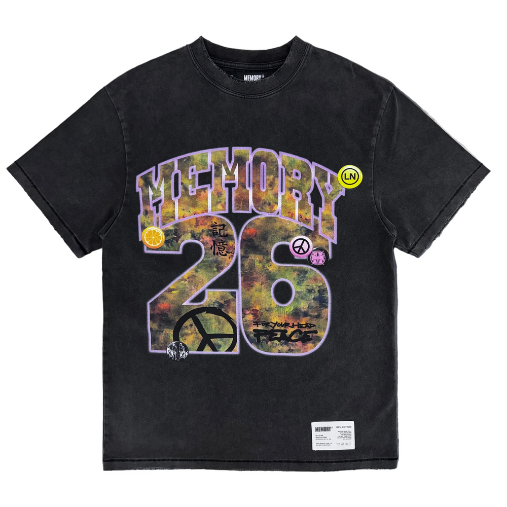 Memory Lane | Graffiti Tee - Vintage Black