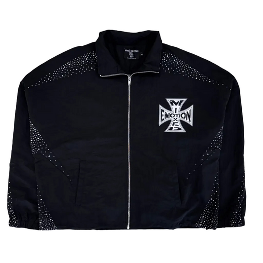 Mixed Emotion | Classic Nylon Jacket - Black