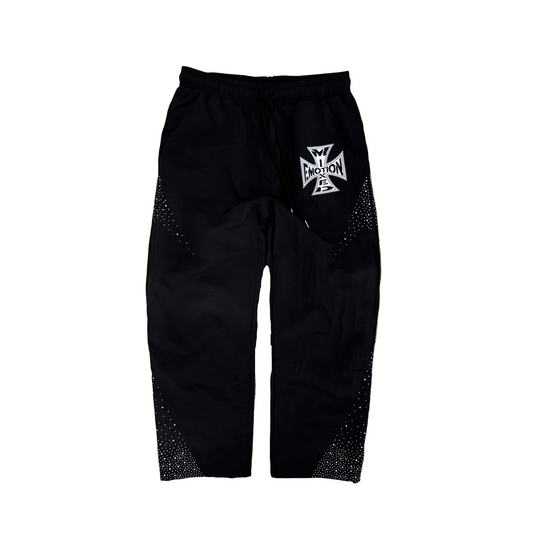 Mixed Emotion | Classic Nylon Pants - Black