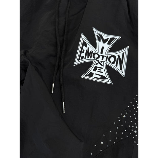 Mixed Emotion | Classic Nylon Pants - Black