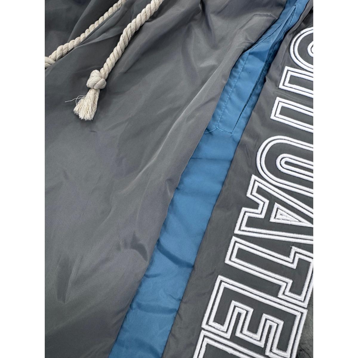 Forever Situated | Track Set Shorts & Top - Baby Blue/Grey