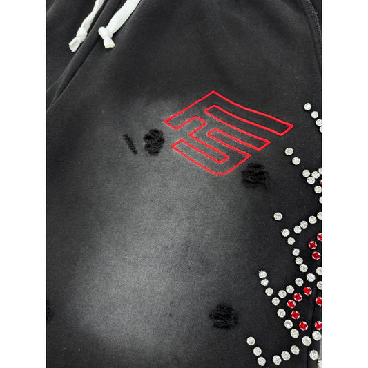 Forever Situated | Rhinestone Terry Shorts