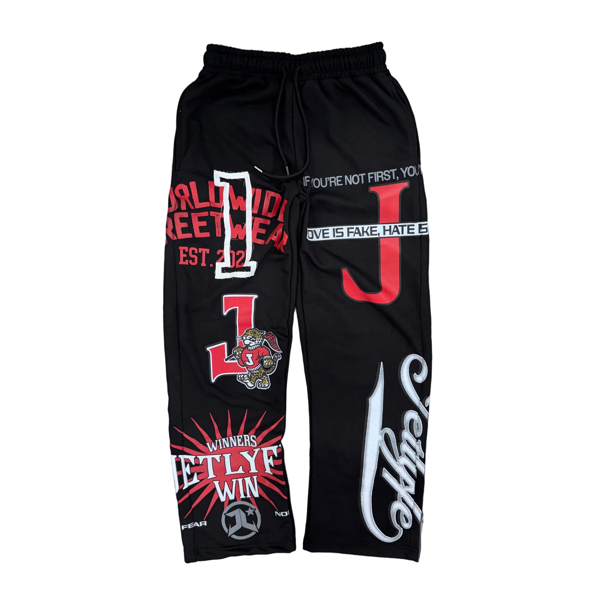 Jetlyfe | Winner Win Jogger Pants - Black