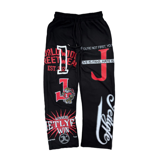 Jetlyfe | Winner Win Jogger Pants - Black
