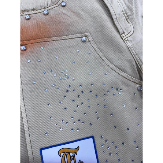 Trnchs | Operater Khaki Shorts - Khaki Wash