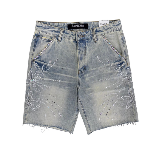 Trnchs | Venkel Jorts - Light Blue Wash