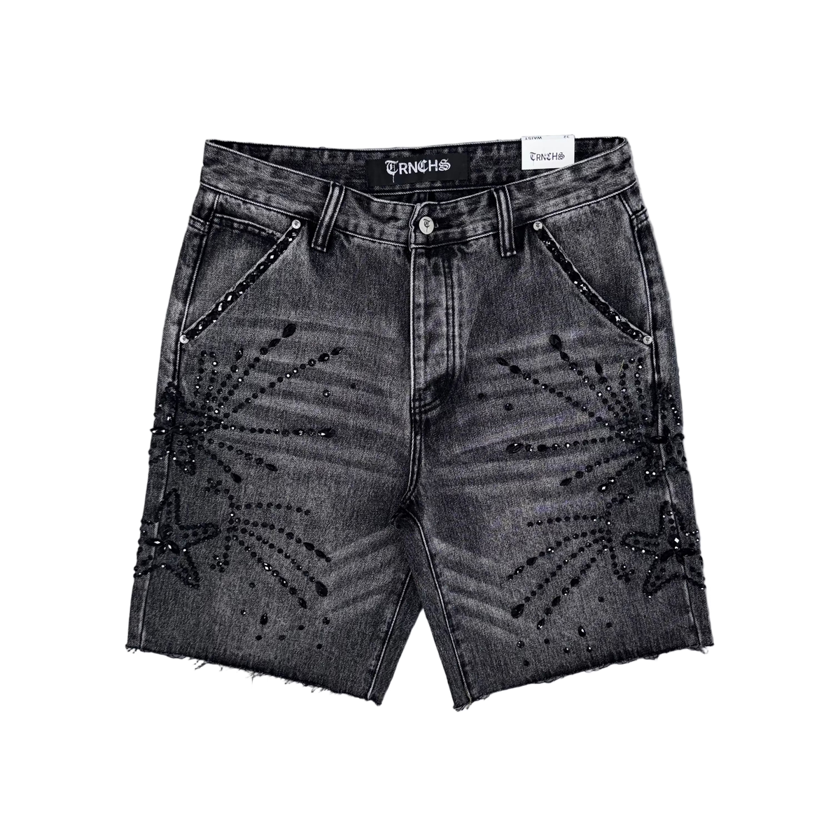 Trnchs | Venom Jorts - Grey Wash