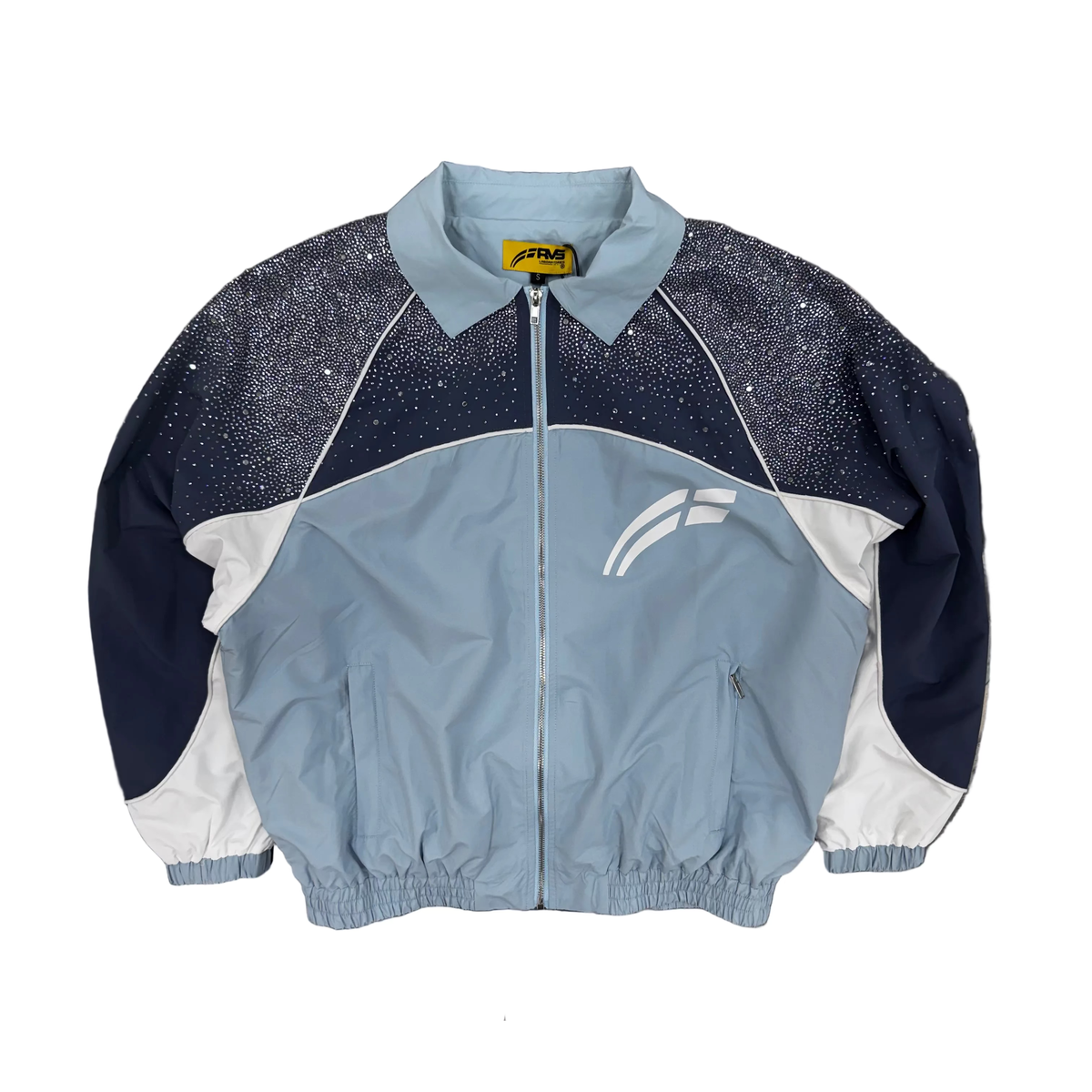 Rvs Labs | Astral Zip Up Jacket- Baby Blue