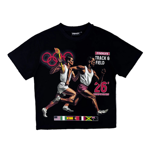 The Syndicate | "Olympic Tee" Black