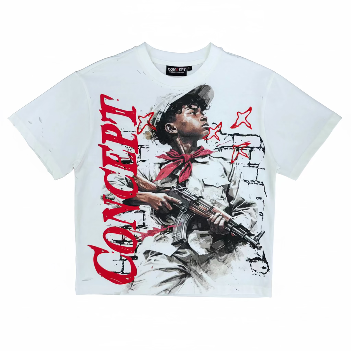 Concept "Soldier" Tee - White