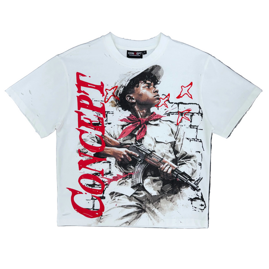 Concept LA | Soldier Tee - White