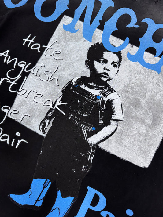 Concept LA | Pain Tee - Black Wash