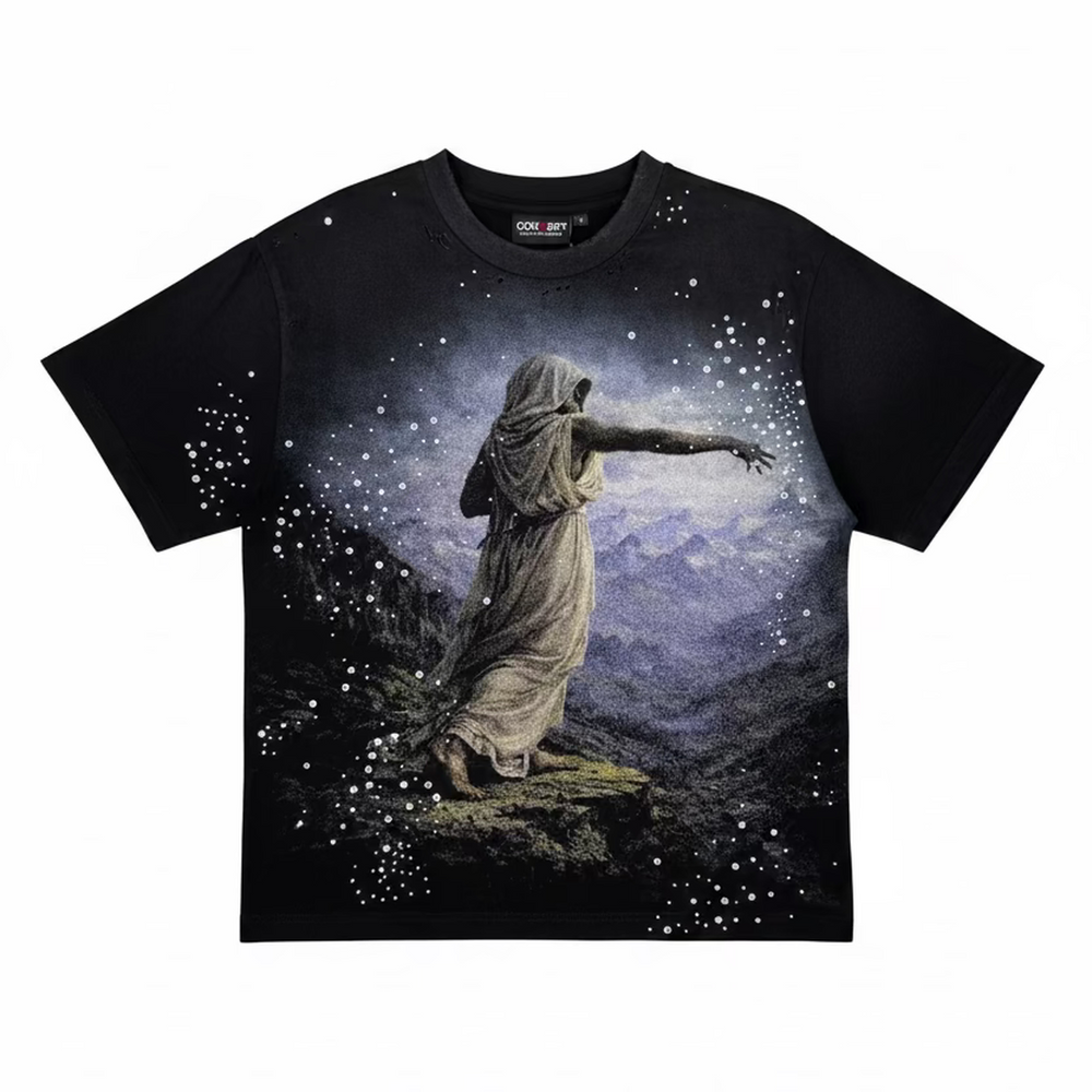 Concept LA | "Seek" Tee- Blk Wash