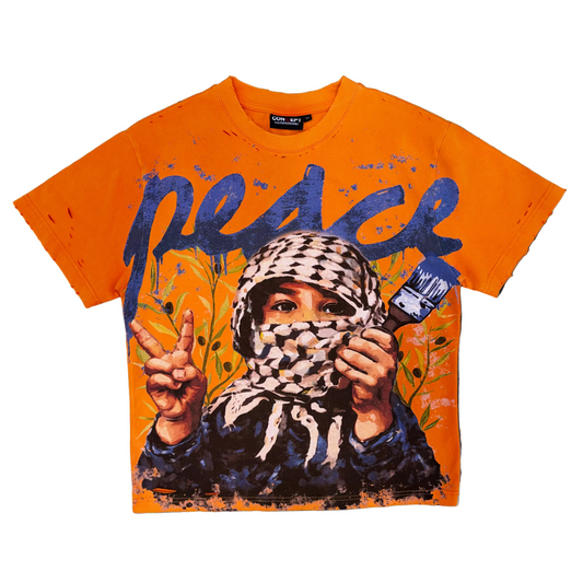 Concept LA | Peace Tee - Orange